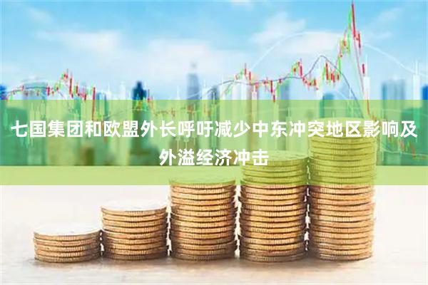 七国集团和欧盟外长呼吁减少中东冲突地区影响及外溢经济冲击